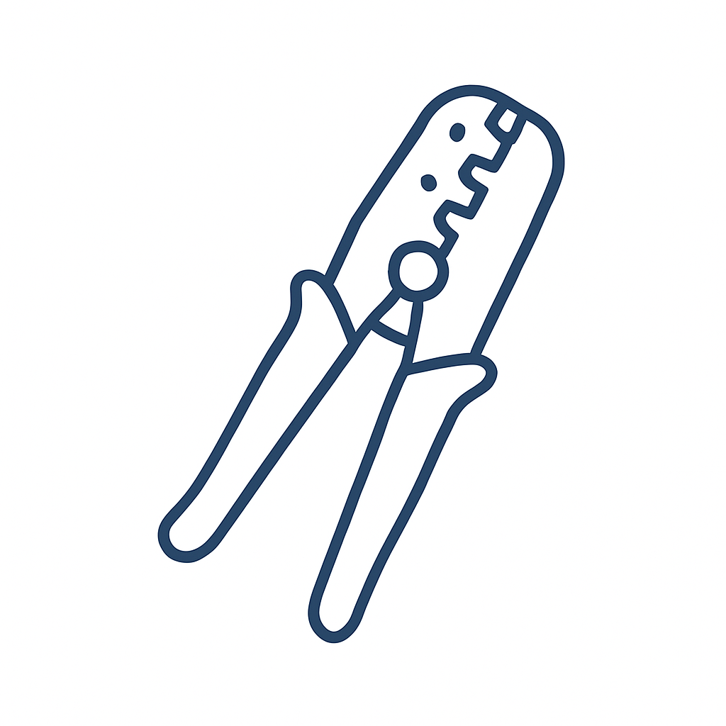 crimping tool for jst sm, 90 series connectors, jst xh series and molex connector