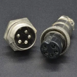 5pole aviation connector gx16