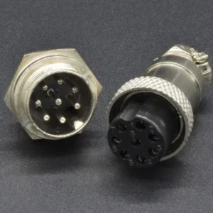 8pin 16mm gx series aviation connector
