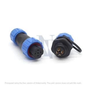 4pole sp13 weipu waterproof connector
