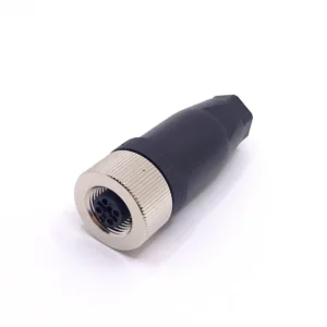 M12 5PIN FEMALE PLUG CABLE MOUNT