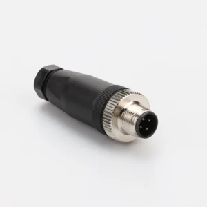 M12 SERIES 4PIN MALE PLUG CABLE