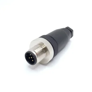 M12 5PIN MALE CONNECTOR FOR CABLE