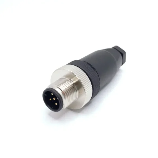 M12 5PIN MALE CONNECTOR FOR CABLE
