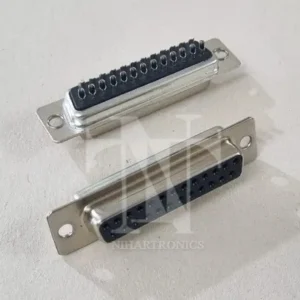 25pin d sub female solder connector